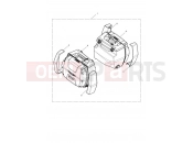 Triumph 2021 TIGER 1200 XCX 2 Box Pannier Kit, KL Key