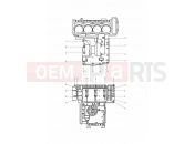 Triumph 2002 TROPHY 29156 > Crankcase Fixings 4 Cylinder Black