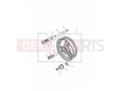 TRIUMPH TROPHY > 29155 Front Wheel » 9082