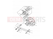 TRIUMPH TROPHY > 29155 Rear Brake Caliper & Disc