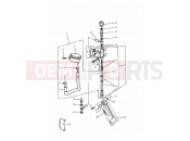 Triumph 1993 TROPHY > 29155 Rear Brake Master Cylinder