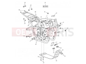 Triumph 2010 SCRAMBLER EFI Main Frame & Fittings 606027
