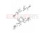 TRIUMPH TT600 Footrests & Mountings