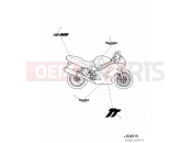 TRIUMPH TT600 Decals 115674 »