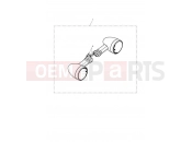 LED Indicator Kit, D64 Med, 450 Lead - Triumph BONNEVILLE BOBBER 2019