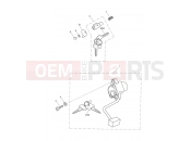 Triumph 2006 THRUXTON 900 CARBS Ignition Switch & Steering Lock