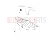 Triumph 2014 THRUXTON 900 EFI Seat