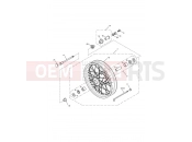 Triumph 2008 THRUXTON 900 EFI Front Wheel