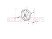 Front Wheel - Triumph STREET TRIPLE > 560476 2012