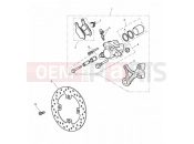 Rear Brake & Disc - Triumph STREET TRIPLE > 560476 2012