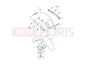 TRIUMPH AMERICA CARBS Mudguards