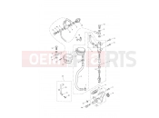 TRIUMPH AMERICA CARBS Rear Brake Master Cylinder