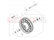 TRIUMPH AMERICA EFI Front Wheel 468391