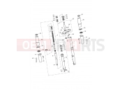 TRIUMPH AMERICA EFI Front Forks & Lower Yoke 468391