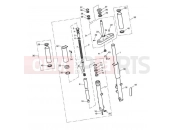 Triumph 2011 AMERICA EFI Front Forks & Lower Yoke 468390
