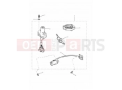 TRIUMPH TIGER 885i 71699 > 124105 Ignition Switch & Lock Set