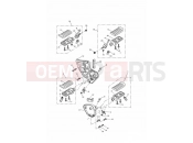 TRIUMPH TIGER 885i 71699 > 124105 Footrests & Mountings