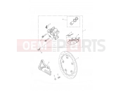 TRIUMPH TIGER 955i 198875 > Rear Brake Caliper & Disc