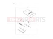 Triumph 2009 Tiger 1050 Toolkit & Seat