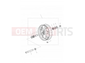 TRIUMPH TIGER SPORT 750470 > Front Wheel