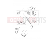 TRIUMPH TIGER SPORT 750470 > Ignition Switch & Lock Set