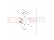 TRIUMPH TIGER SPORT 750470 > Toolkit & Seat