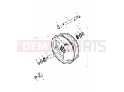 TRIUMPH DAYTONA 595 / 955i Front Wheel