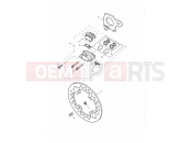 TRIUMPH DAYTONA 595 / 955i Rear Brake Caliper & Disc