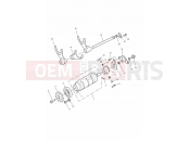 TRIUMPH DAYTONA 595 / 955i Gear Selector Drum