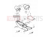 Triumph 2001 DAYTONA 595 / 955i Bodywork Side panels