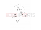 Front Mudguard - Triumph DAYTONA 955i 132513 > 2002