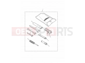 Tool Kit Double sided swingarm - Triumph DAYTONA 955i 132513 > 2002