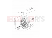 TRIUMPH LEGEND TT Front Wheel