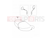 TRIUMPH LEGEND TT Seat/Mirrors