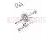TRIUMPH LEGEND TT Rear Wheel/Final Drive