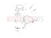 Triumph 2021 BONNEVILLE SPEEDMASTER Seat Assembly & Toolkit