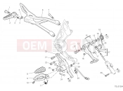 DUCATI 2022 Diavel 1260 FOOTRESTS, RIGHT