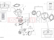 DUCATI 2022 Diavel 1260 S CYLINDERS - PISTONS (ASSO WERKE)