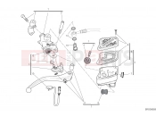 DUCATI 2022 Diavel 1260 S FRONT BRAKE PUMP