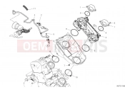 DUCATI 2022 Hypermotard 950 THROTTLE BODY