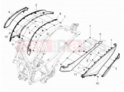 PIAGGIO Beverly 350 4T 4V ie Sport Touring Side cover - Spoiler