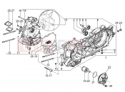 PIAGGIO Beverly 350 4T 4V ie Sport Touring Crankcase