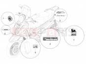 PIAGGIO Beverly 350 4T 4V ie Sport Touring Plates - Emblems