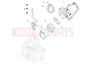 PIAGGIO Beverly 350 4T 4V ie Sport Touring Throttle body - Injector - Induction joint