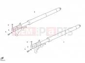 DUCATI Superbike 999 R FRONT FORK » FRONT SUSPENSION