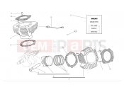 DUCATI 2009 Monster 1100 Cylinders - pistons