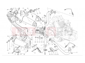 DUCATI 2009 Monster 1100 Exhaust system