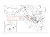 DUCATI 2009 Monster 1100 Rear brake