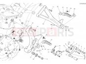 DUCATI 2022 Supersport 950 FOOTRESTS, LEFT