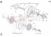 DUCATI Sporttouring ST4 S ABS WHEELS » FRONT WHEEL
